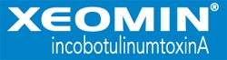 Xeomin logo with the words 'incobotulinumtoxinA'